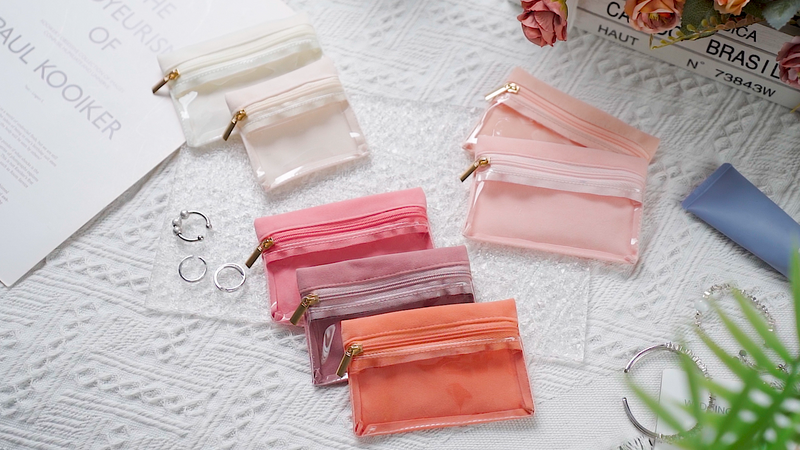 Uiifan Travel Jewelry Pouches Bulk Elegant Color 4.53 x 3.15 Inch 36