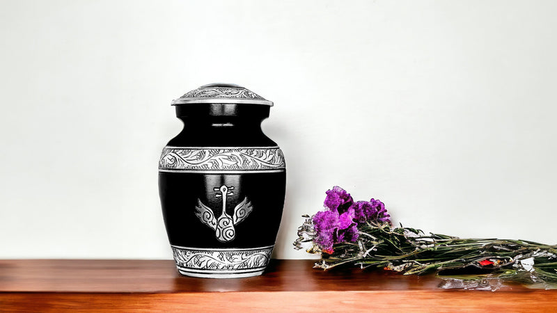 Small Urns for Human Ashes Keepsake - Urn for Ashes for Women, Urns for Human Ashes Adult Man, Mini Urn Small Keepsake