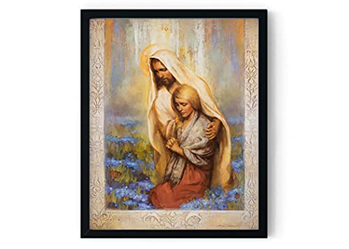 Forget Me Not by Annie Henrie Nader, Picture of Jesus, Unframed, 8x10 Print 10"L x 8"W