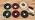 BURMONG 10 Pieces 115 mm Sanding Disc & Polishing Disc Set - 5 Nylon Fibre Flap Discs & 2 Wool Polishing Discs & 3 Polishing Pastes for Angle Grinder, Scouring Disc for Metal (22 mm Mount) | 5 Nylonfaser Fächerscheiben & 2 Woll Polierscheiben & 3 Polie...