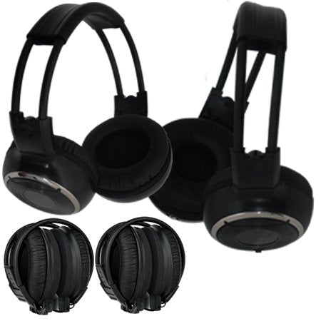 [Australia - AusPower] - Absolute AWH22 Infrared Wireless Stereo Dual Headphone with IR Wireless Transmitter 
