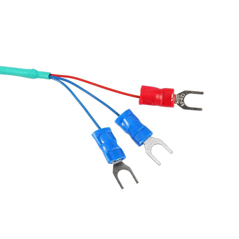 [Australia - AusPower] - RTD PT100 Temperature Sensor Probe 1/2" NPT Threads with 6.5 ft Cable,-58°F-572oF,Waterproof and Oil-Proof,Anti-Corrosion 