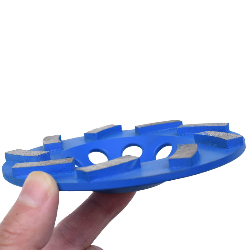[Australia - AusPower] - 4.5 in. x 7/8-5/8 in. Non Threaded 9 Segments Diamond Turbo Cup Wheel for Stone and Concrete (7/8"-5/8" Non-Threaded) 4.5 Inch 7/8"-5/8" Non Threaded 