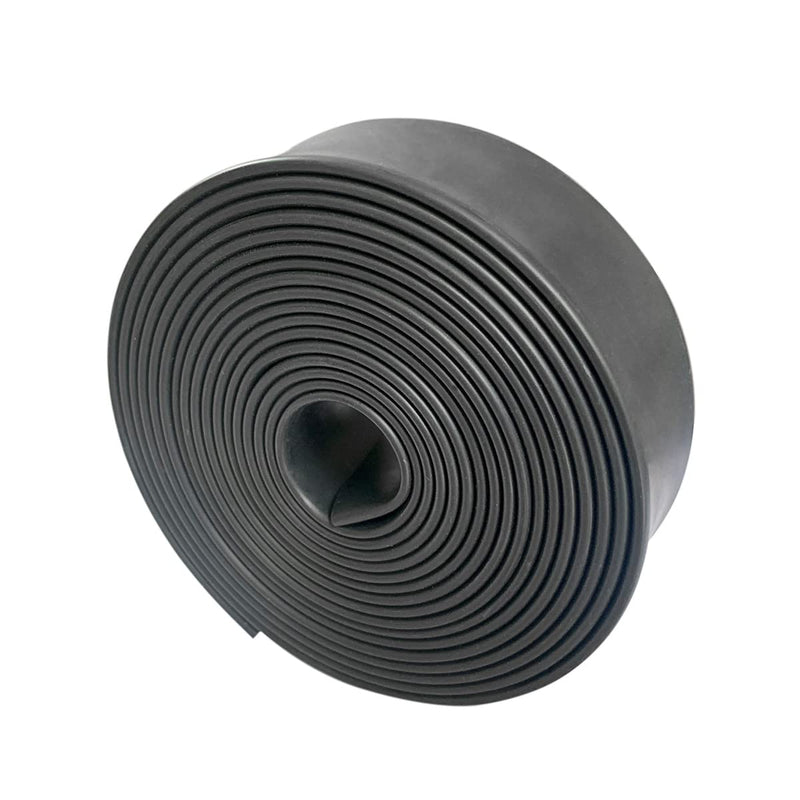 [Australia - AusPower] - 3:1 Ratio Heat Shrink Tubing Roll Adhesive Lined Industrial Marine Grade Dual Wall Heat Shrink Tube Waterproof and Sealed Black (1/2 inches(12.7 mm), 10 Feet) 1/2 inches(12.7 mm) 
