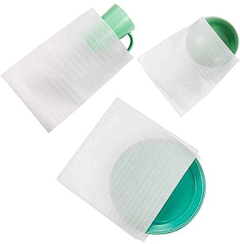 [Australia - AusPower] - 60 Cushion Foam Pouches, Moving Foam Wrap Pouches, Protect Mug, Cup, Glasses, China, and Dishes, Packing Supplies, Packing Cushioning Supplies for Moving 