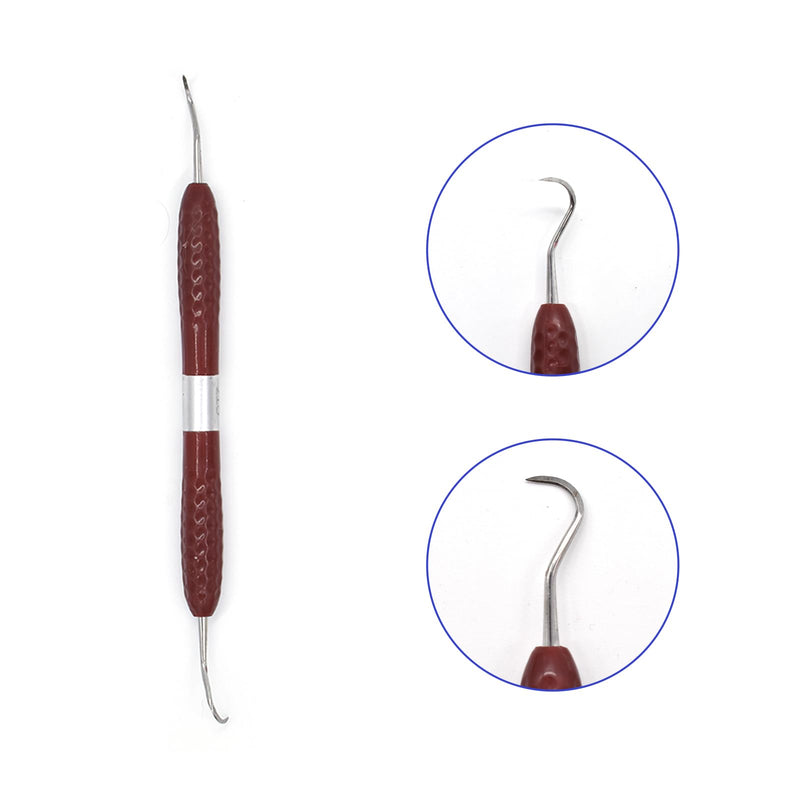 [Australia - AusPower] - 7 Pcs/Set Dental Resin Filling Tool Kit,Double Ends Resin Aesthetic Restoration Tool,Resin Trimming Tool 