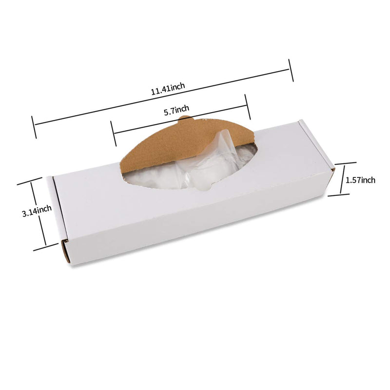[Australia - AusPower] - 500PCS Disposable Endoscope Sleeves Intraoral Camera Covers, Protective Sheath Sleeve for Dental Intraoral Camera - Plastic Optic & Transparent Sheet, Dispenser Box Included 