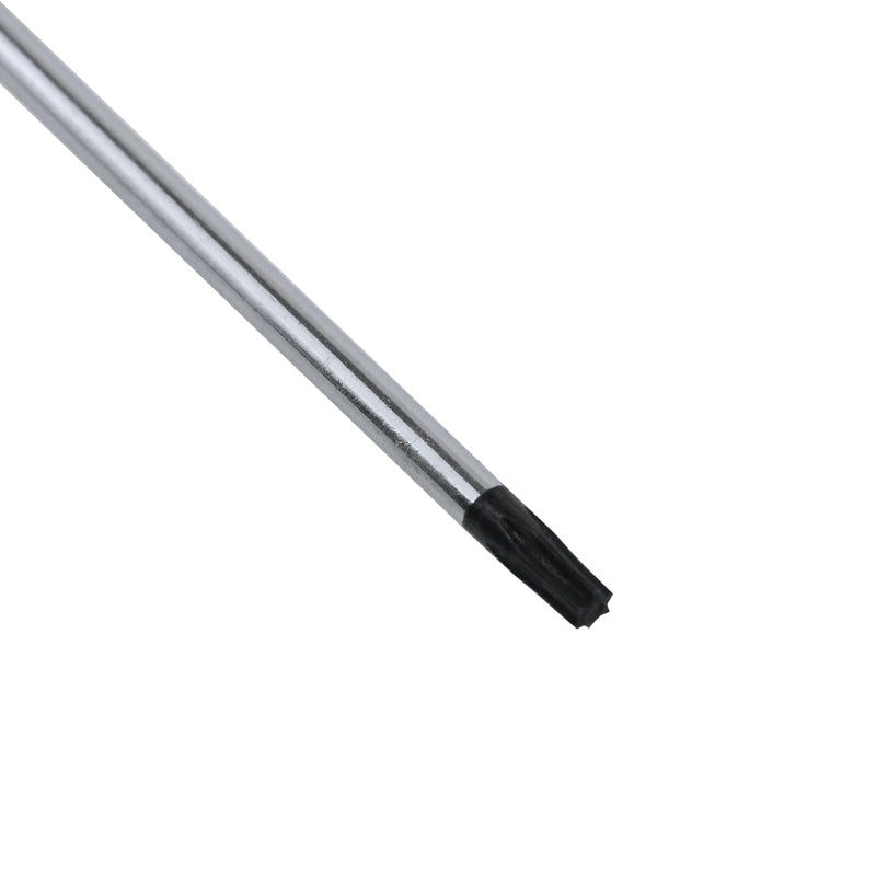 [Australia - AusPower] - Antrader Perforated Manual T10 3mm Torx Tamper Proof Security Screwdriver T10 x 75mm Red 