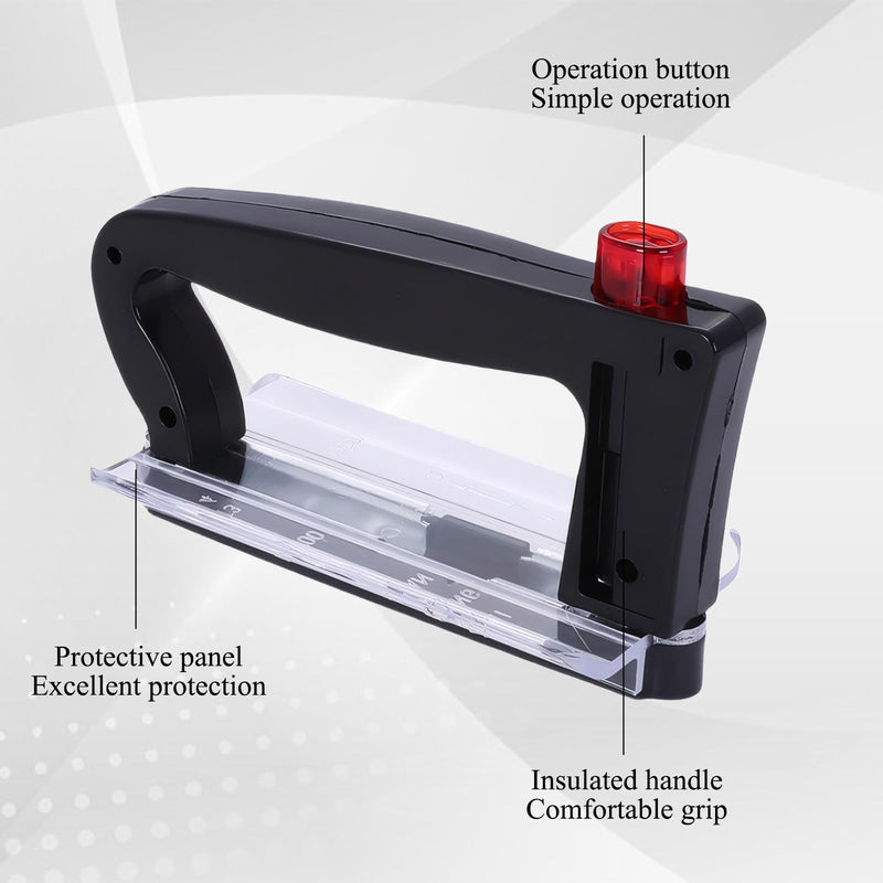 [Australia - AusPower] - Attachment Handle for NH Fuses, NH Glove, NH Safety Glove, NH Handle, NH Fuse Compatible Rt16 Nt00 Nt1 Nt2 Nt3 Nt4 (160 x 65 mm, Black) 