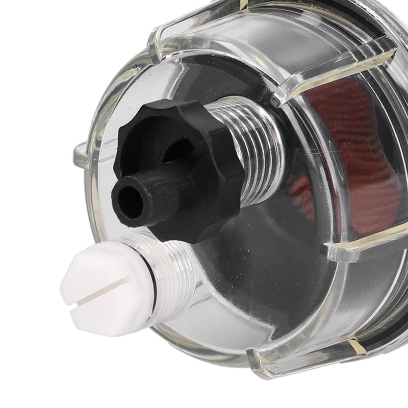 [Australia - AusPower] - Fuel Water Separator, R12T, 30 GPH Flow Rate Marine Spin-On Fuel Filter Water Separator with Self-Bleeding Drain Replacement 