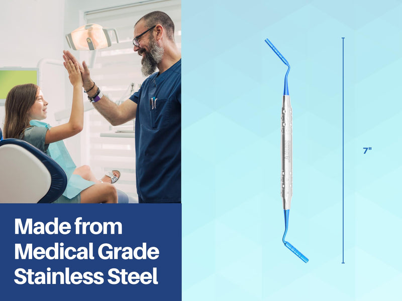 [Australia - AusPower] - Dental Implant Bone Graft Plugger Grisdale Condenser Double Ended Working Tips (3.5mm & 4mm) 3.5mm & 4mm 