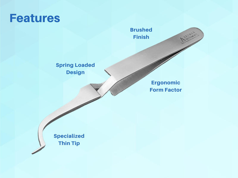 [Australia - AusPower] - Dental Orthodontic Buccal Tube Tweezer Bonding Tweezer Holder Buccal Tube Placer Bracket Placer by Artman Instruments 