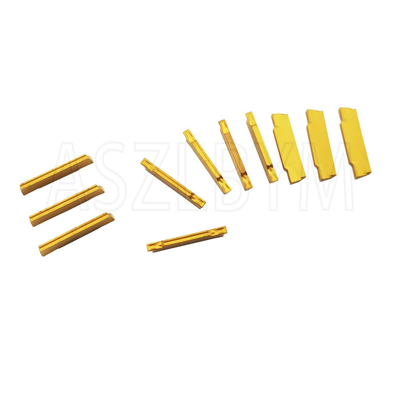 [Australia - AusPower] - Lathe Grooving Tool Holder Grooving Cut-Off Tool Holder MGEHR1212-1.5 With 11pcs MGMN150-G Indexable Carbide Grooving Inserts 
