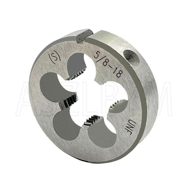 [Australia - AusPower] - 5/8-18 Tap And Die Set, UNF Machine Thread Tap And Round Thread Die Right Hand HSS Taper 