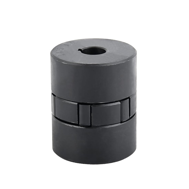 [Australia - AusPower] - 1/2" to 1" L075 Flexible 3-Piece L-Jaw Coupling Coupler Set & Buna-N NBR Rubber Spider for Log Wood Splitter 
