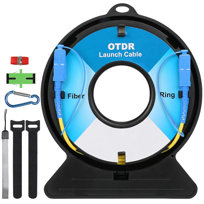 [Australia - AusPower] - OTDR Fiber Tester Extension Cord Dead Zone Eliminator SC/UPC-SC/UPC 1000M OTDR Launch Cable Box Single Mode Launch Cable Extension Cord Fiber Tester 