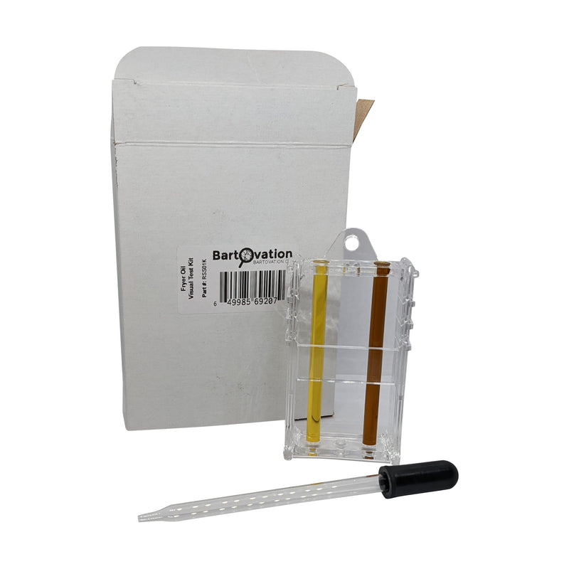 [Australia - AusPower] - Fryer Oil Visual Test Kit with Dropper & Two Tubes (14-17 & 25 TPM) for Monitoring Shortening Quality 