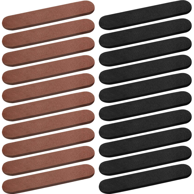 [Australia - AusPower] - Bememo 20 Pieces Hat Size Tape Hat Size Reducer Foam Reducing Tape for Caps Sweatband 4.3 x 0.8 x 0.2 Inch Color Set 2 
