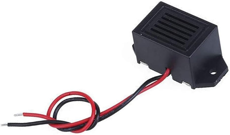 [Australia - AusPower] - Mini Buzzers with Leads Mechanical Buzzer 3V 400Hz Morse Code Mechanical Electronic Components 10Pcs 
