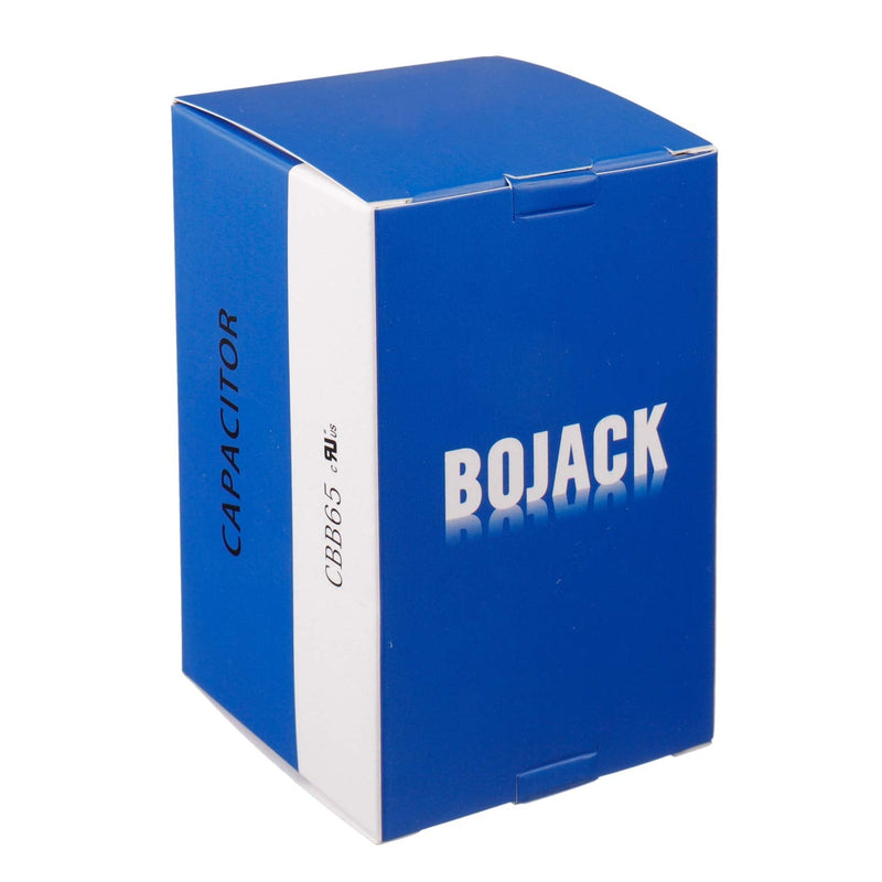 [Australia - AusPower] - BOJACK 55+15 uF ±6% 55/15 MFD 370/440 VAC CBB65B Dual Run Start Round Capacitor for Condenser Straight Cool or Heat Pump Air Conditioner or AC Motor and Fan Starting 