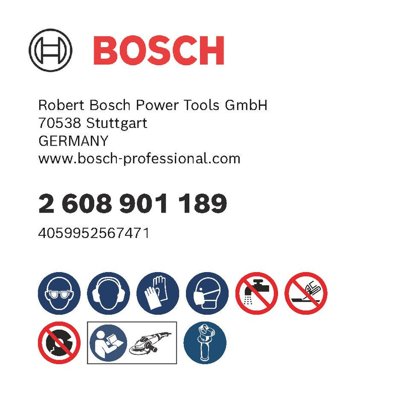 [Australia - AusPower] - Bosch Professional Expert Carbide Multi Wheel cutting discs (for Hardwood, Diameter 125 mm, Accessories Small Angle Grinder) 1 pcs Ø 125 mm M14 .NEW Version 1 piece 