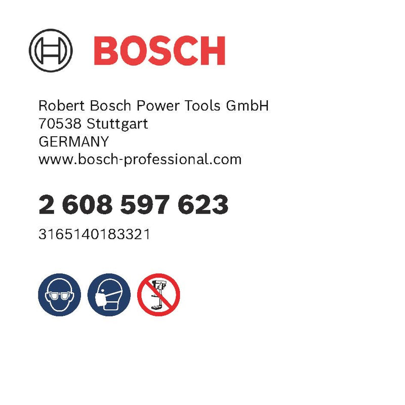 [Australia - AusPower] - Bosch 1 x PRO Wood Auger Drill Bit (for Softwood, Hardwood, Diameter 8.00 mm, Professional Accessories Drill/Screwdriver) Ø 8.00 mm 235 mm 