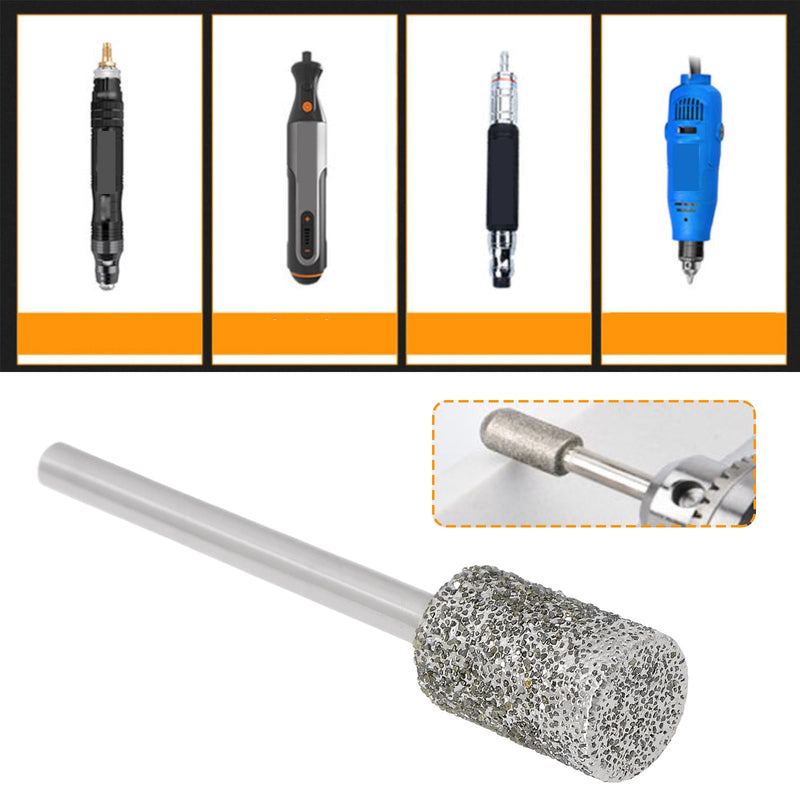 [Australia - AusPower] - Briny River 24-Piece 1/8 Inch Diamond Grinding Insert Compatible with Dre-mel for Engraving Polishing and Grinding (10 mm, 8 mm, 6 mm, 5 mm, 4 mm, 3 mm) 