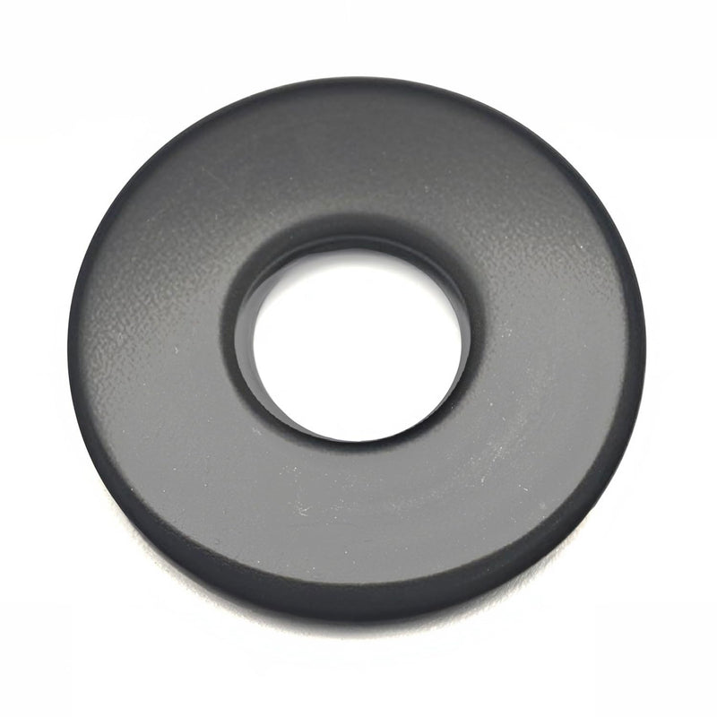 [Australia - AusPower] - 50 PCS 1/4" Washers Flat, 7/10" OD, Black Electroplated Flat Washers Made of Stainless Steel（304）, Flat Washer for Decorating Parts 