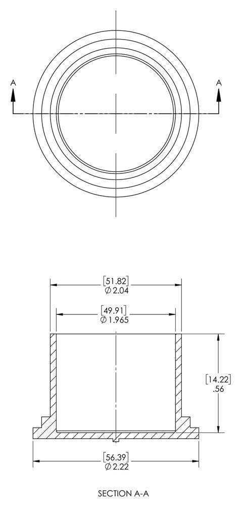 [Australia - AusPower] - Caplugs EC-32 EC Series – Plastic Cap for Threaded Connectors, 40 Pack, Red LD-PE, Nominal Thread Size 2" Flanged, Protective Closures, Dirt and Moisture Seals, Finishing, Masking (99394495) 