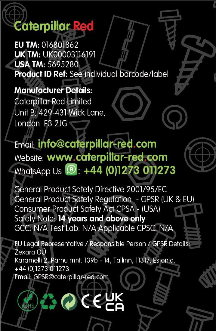 [Australia - AusPower] - 20 x Red Pan Head Screws Polypropylene (PP) Plastic Nuts and Bolts, M3 x 20mm, Washers, (3/32 x 25/32 in) 
