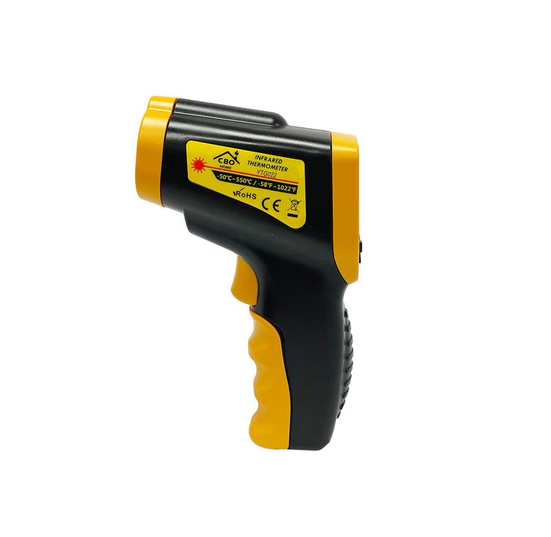 [Australia - AusPower] - Infrared Thermometer Gun - Digital Food & Surface Temp Gun (-58F to 1022F) for Pizza Oven, Grill, Meat, HVAC, Engine 