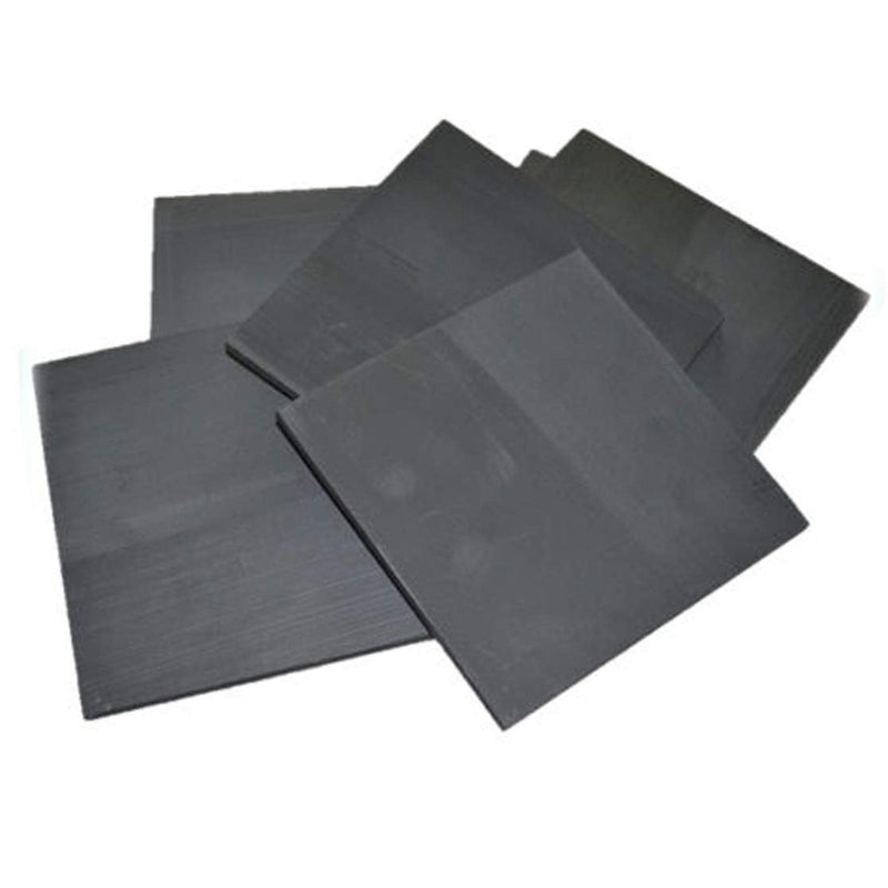 [Australia - AusPower] - CGjiogujio 10pcs 3.5 x 20 x 100mm 99.99% Pure Graphite Electrode Rectangle Plate Sheet 