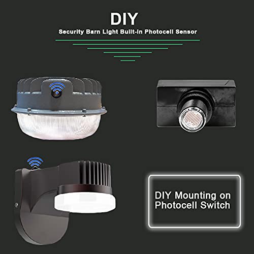 [Australia - AusPower] - Dusk to Dawn Sensor Photoelectric Switch Wire-in photocell Sensor Post Eye Light Control IP65 Waterproof Photocell for Outdoor Lights 