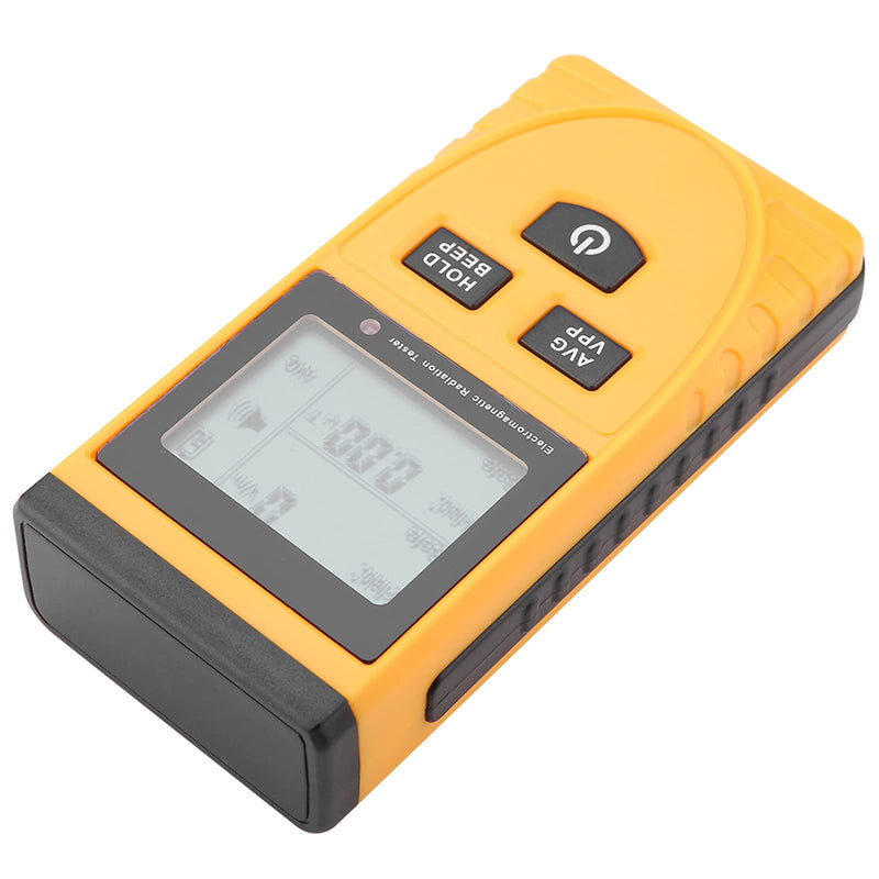 [Australia - AusPower] - Electromagnetic Radiation Detector, Digital Electromagnetic Field Radiation Tester Hand-held Digital LCD EMF Detector for Detecting Electric and Magnetic Field Radiation 