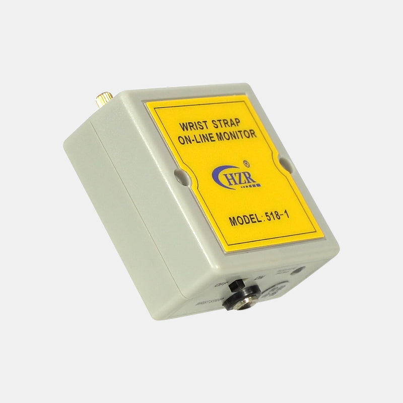 [Australia - AusPower] - ESD 518-1 Anti-Static Wrist Strap Online Monitor, Anti Static Wristband On-line Real Time Monitoring Tester 