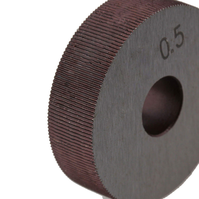 [Australia - AusPower] - CNBTR 0.5mm 1.5mm 2mm Pitch Single Wheel with 1.0mm Pitch Straight Linear Knurling Tool Set of 7 