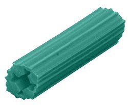 [Australia - AusPower] - CRL 1/4" Hole 1-1/2" Length 10-12 Screw Expanding Plastic Screw Anchors - Package of 100 1-1/2" Green 