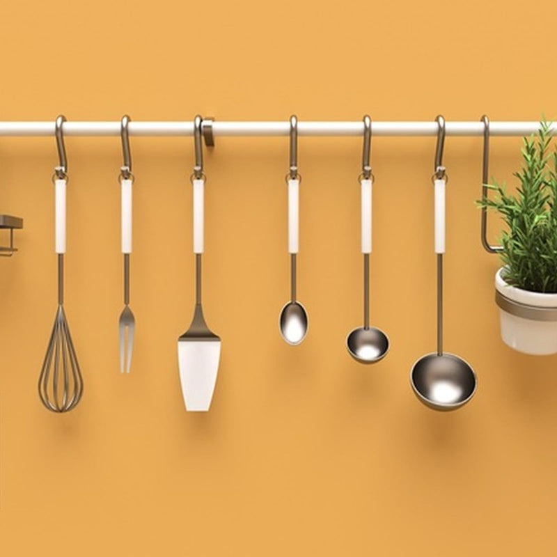 [Australia - AusPower] - CYEAH 50 Pcs Heavy Duty S Hooks for Hanging, 304 Stainless Steel S Shaped Hooks, 2 in Long Metal Hangers Hanging Hooks for Kitchen, Work Shop, Bathroom, Garden, Max 176 Lbs 