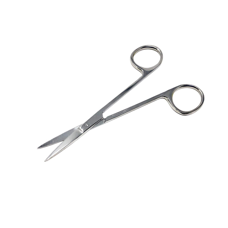 [Australia - AusPower] - Cynamed Iris Micro Dissecting Precision Lab Scissors, Fine Point Straight - Perfect for Doctors, Nurses, EMS, Students, Education & Training and More (Pack of 10) 