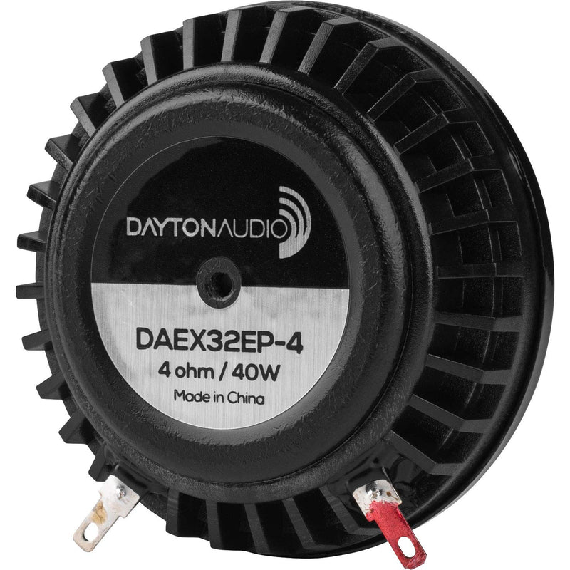 [Australia - AusPower] - Dayton Audio DAEX32EP-4 Thruster 32mm Sound Exciter - 40 Watts RMS 4 Ohm Imepedance - Audio Transducer - Turn Any Surface into a Speaker System - for Large and Rigid Surfaces 