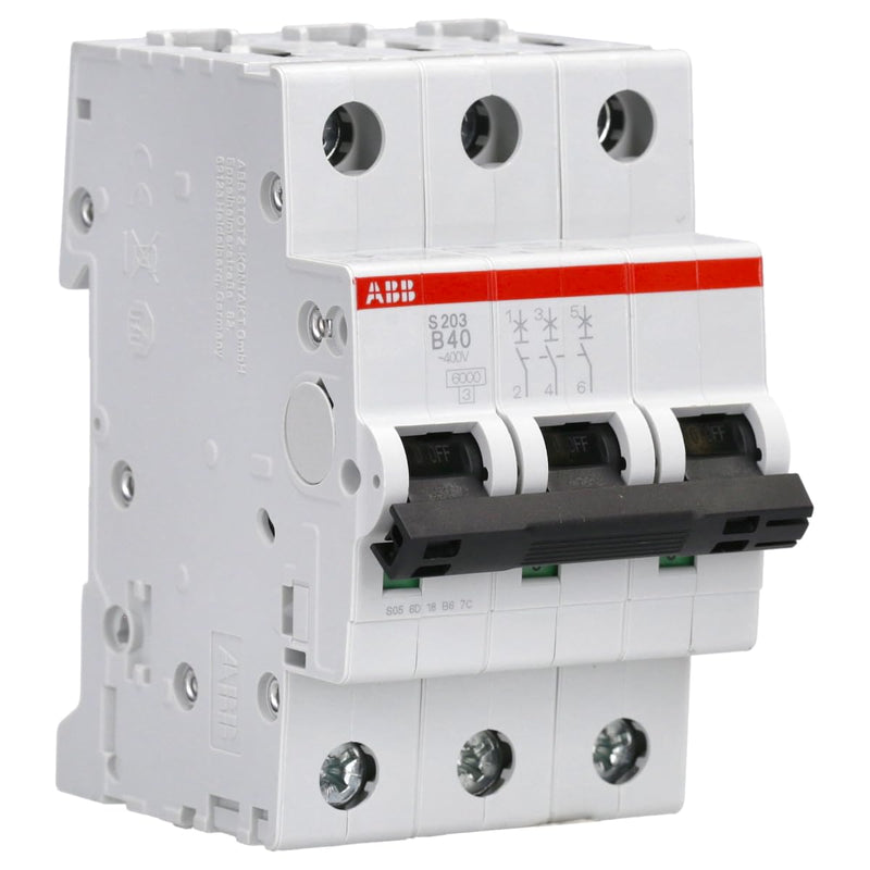 [Australia - AusPower] - ABB S203-B40 Automatic Circuit Breaker 40 A Single 