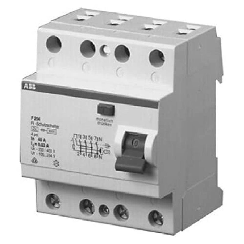 [Australia - AusPower] - abb-entrelec f204 a-40/0.5 – Differential f204 a 40 A 500 mA 
