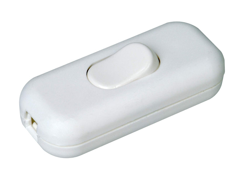 [Australia - AusPower] - Kopp 191317086 cord switch, 1-pole, 250 V, 6 A, white 