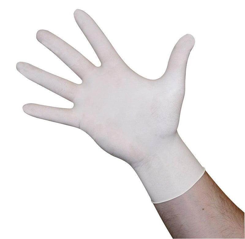 [Australia - AusPower] - Kerbl Handschuhe Latex 100 STK, leicht gepudert L 