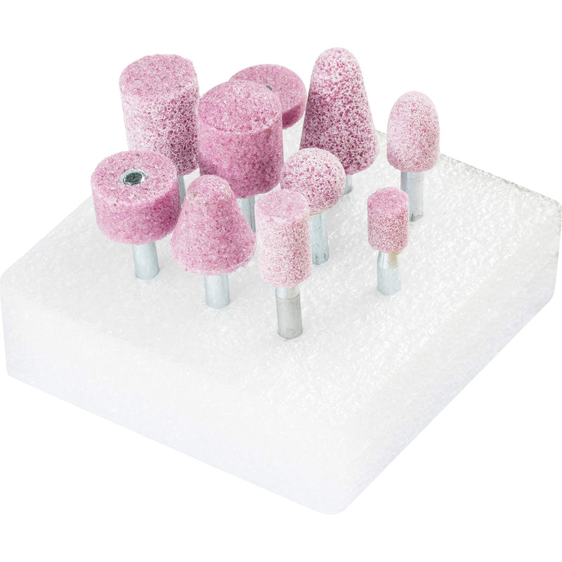 [Australia - AusPower] - Pferd 33920131 EK Coarse Mounted Point Set, Multi-Colour, 6 mm Steel Edge design Schaft-ø 6 mm 