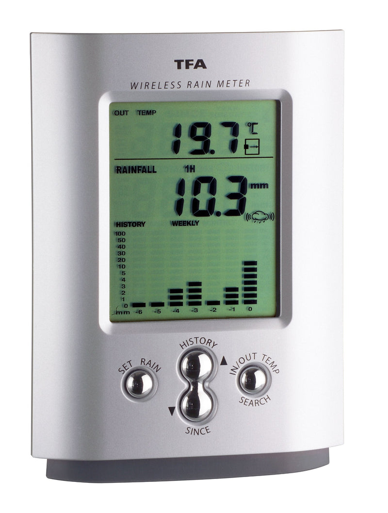 [Australia - AusPower] - TFA 47.3003 Monsun Radio-Controlled Rain Gauge 