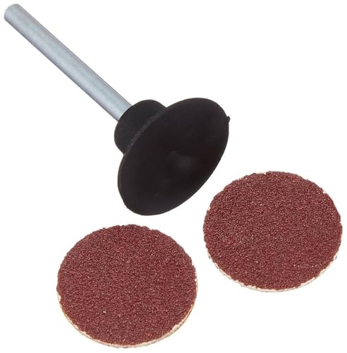 Proxxon Rubber Plate with 5 Sanding Discs, 120 + 150 Grit