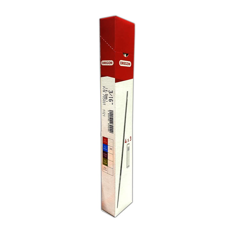 [Australia - AusPower] - Oregon 70503T Professional Chainsaw Round Files (Pack of 12) 3/16-inch 