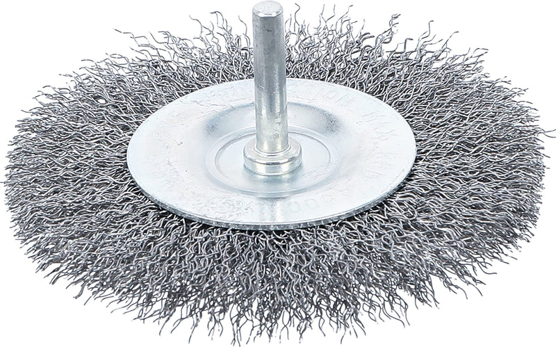 [Australia - AusPower] - BGS 3077 Disc Brush, Silver, 100 mm 