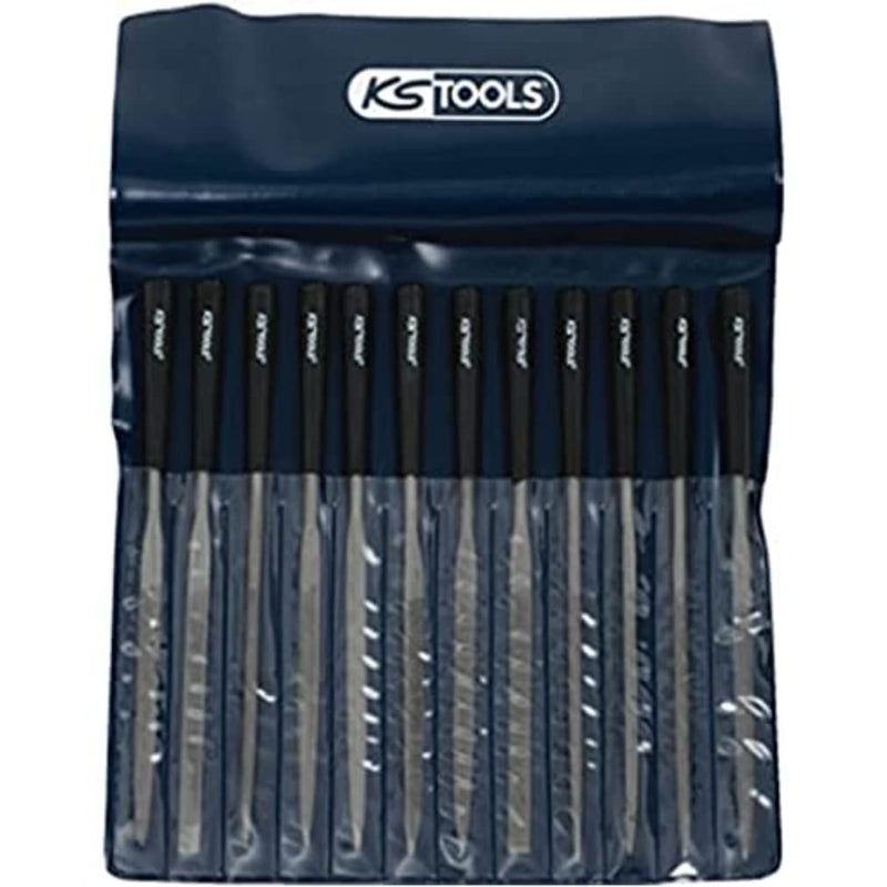[Australia - AusPower] - KS Tools 140.3050 Needle files set, 12pcs, 145mm 